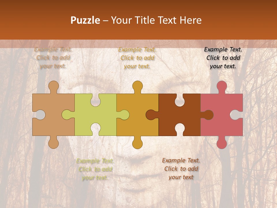 Lifestyle Sunset Elderly PowerPoint Template