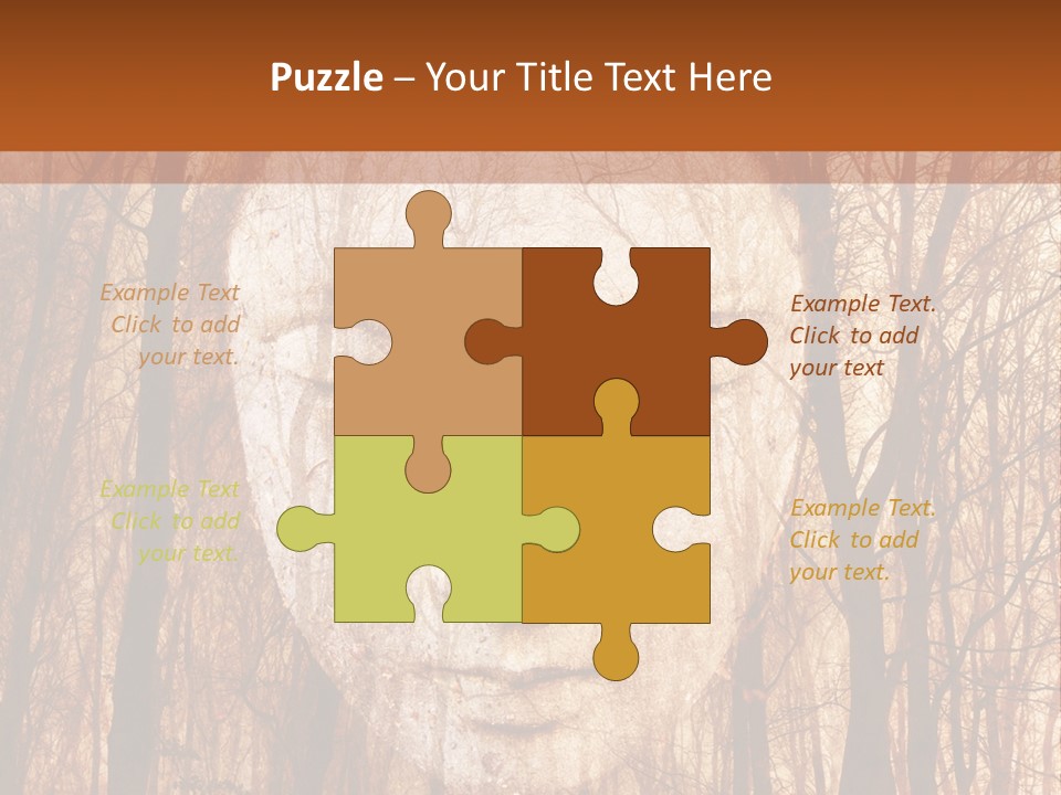 Lifestyle Sunset Elderly PowerPoint Template