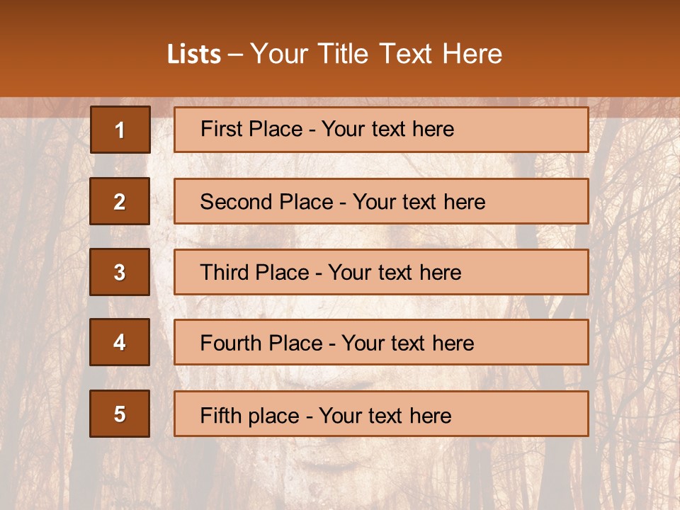 Lifestyle Sunset Elderly PowerPoint Template