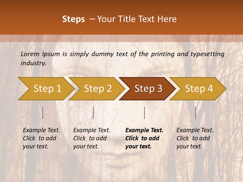 Lifestyle Sunset Elderly PowerPoint Template