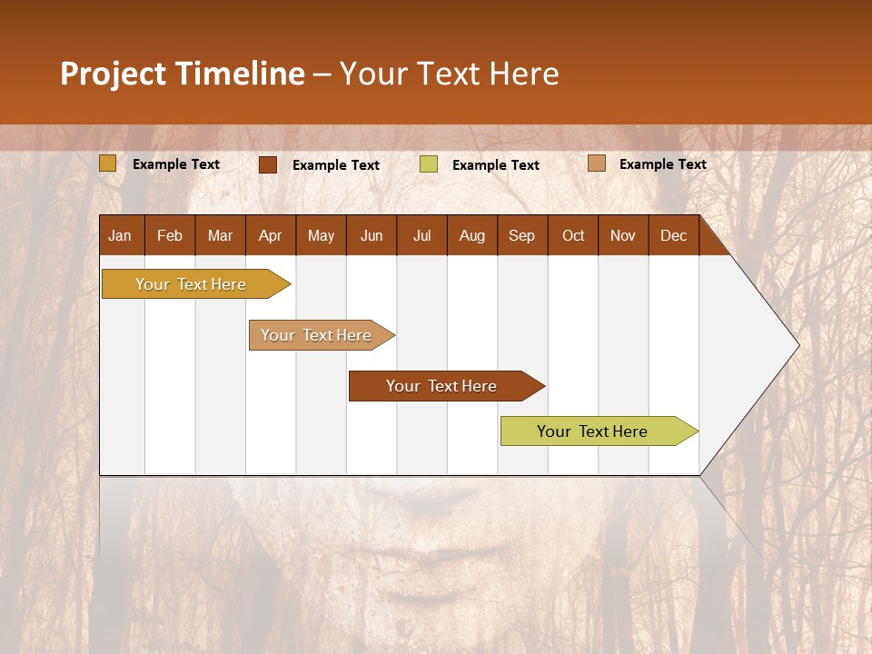 Lifestyle Sunset Elderly PowerPoint Template
