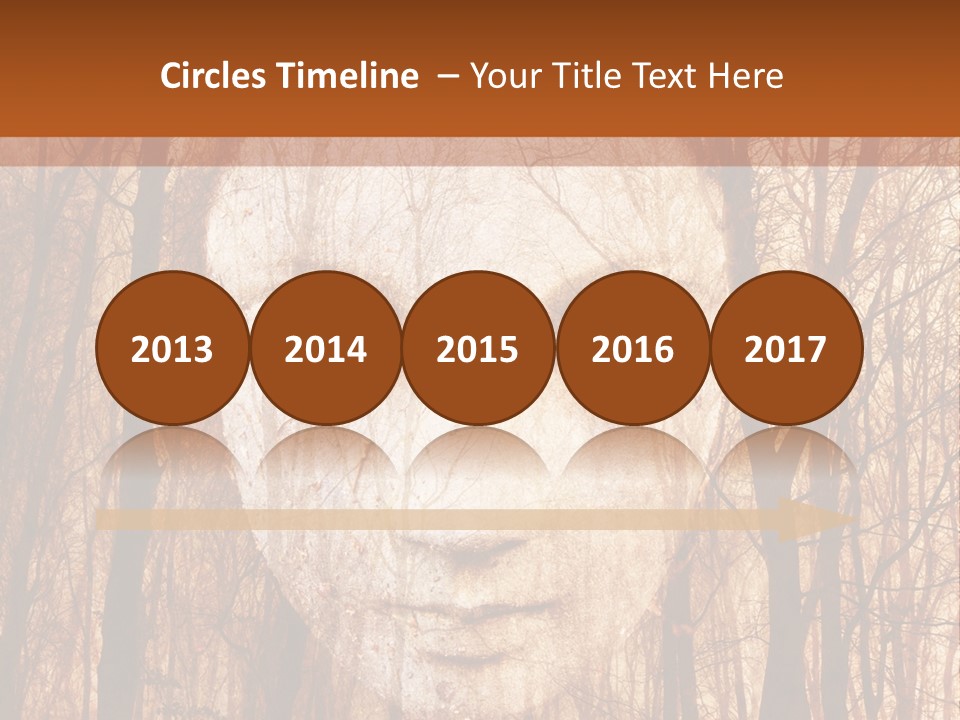 Lifestyle Sunset Elderly PowerPoint Template