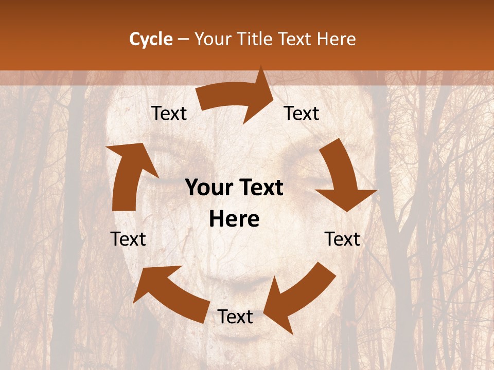 Lifestyle Sunset Elderly PowerPoint Template