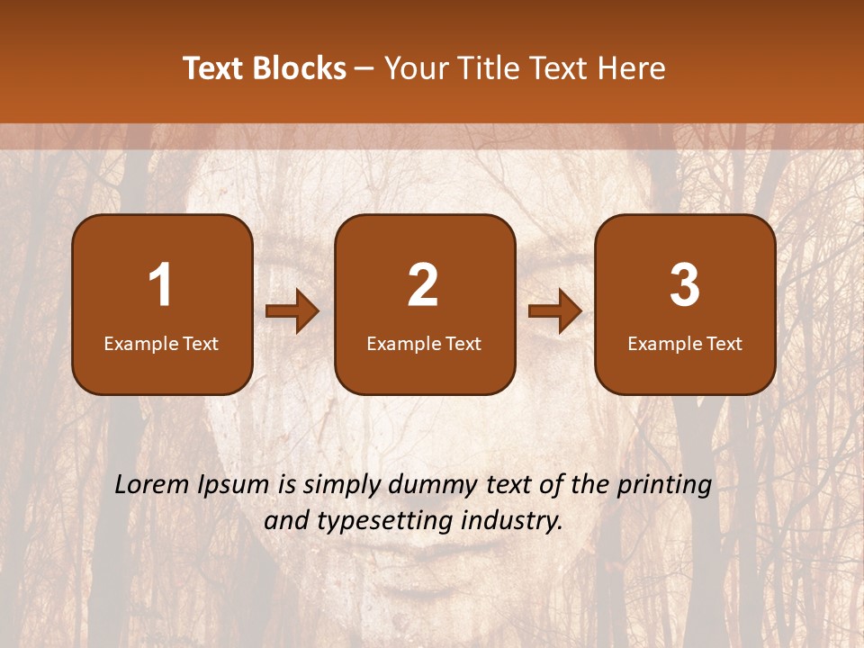 Lifestyle Sunset Elderly PowerPoint Template