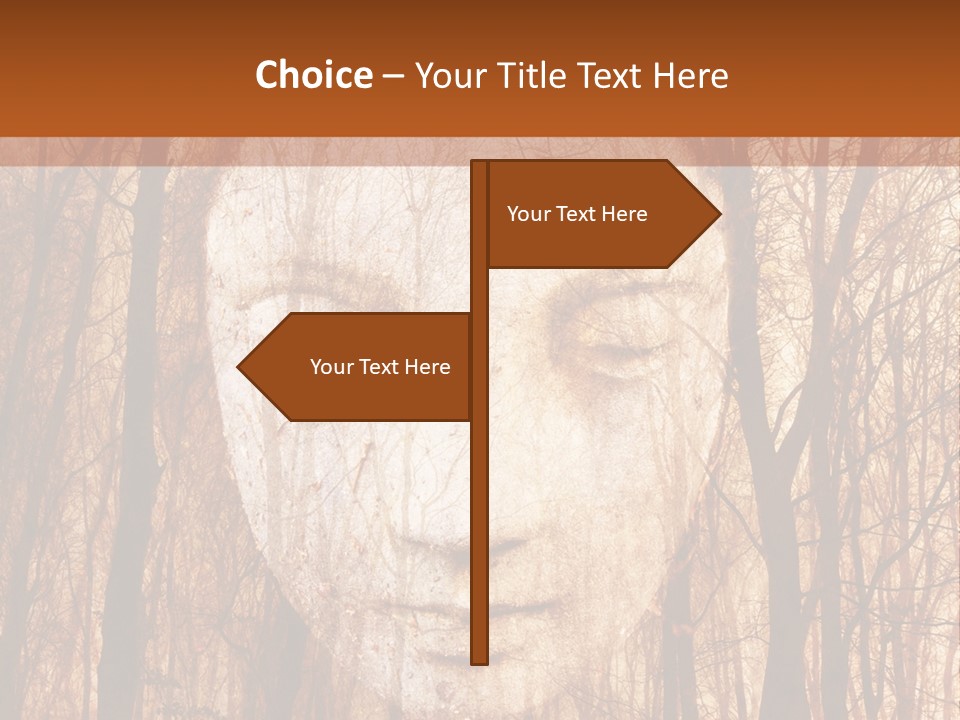 Lifestyle Sunset Elderly PowerPoint Template