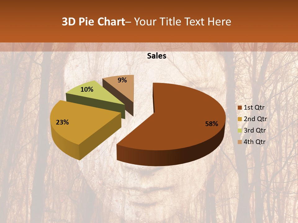 Lifestyle Sunset Elderly PowerPoint Template