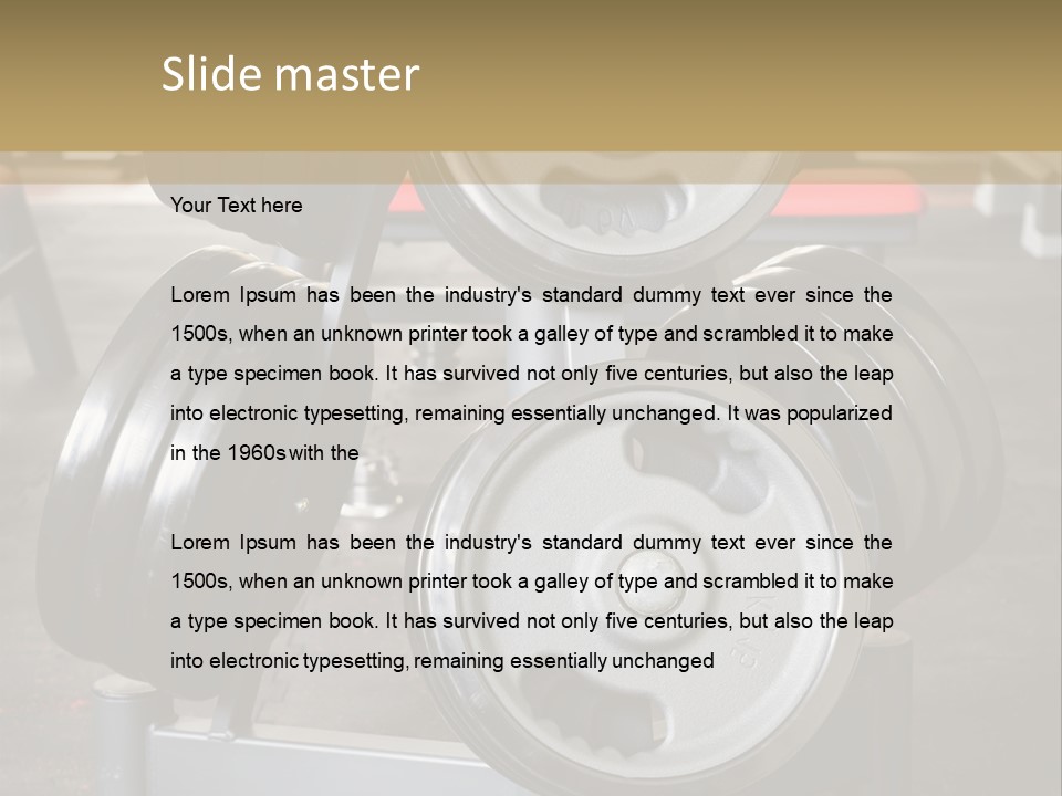 Senior Sand Wellness PowerPoint Template