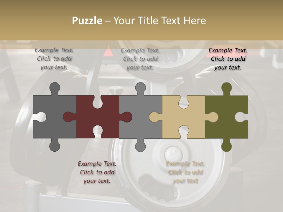 Senior Sand Wellness PowerPoint Template