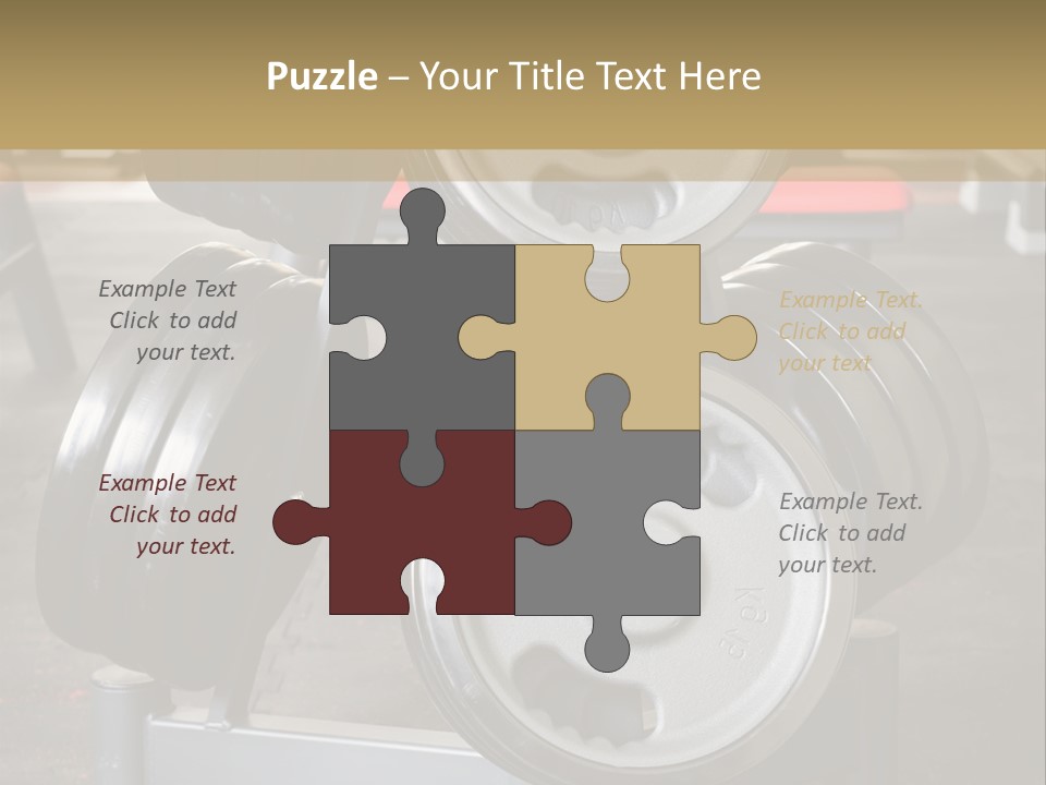 Senior Sand Wellness PowerPoint Template