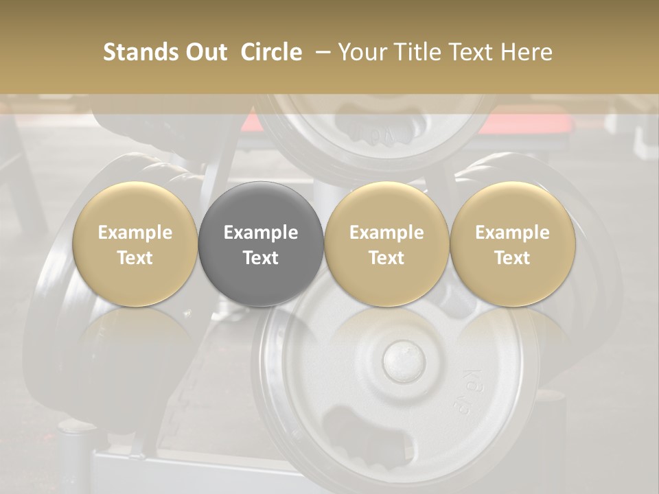 Senior Sand Wellness PowerPoint Template