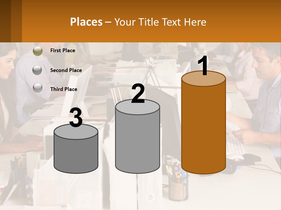 Ocean Woman Calm PowerPoint Template