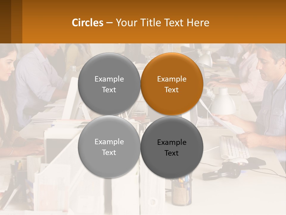 Ocean Woman Calm PowerPoint Template