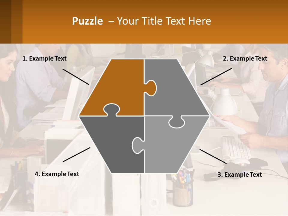 Ocean Woman Calm PowerPoint Template