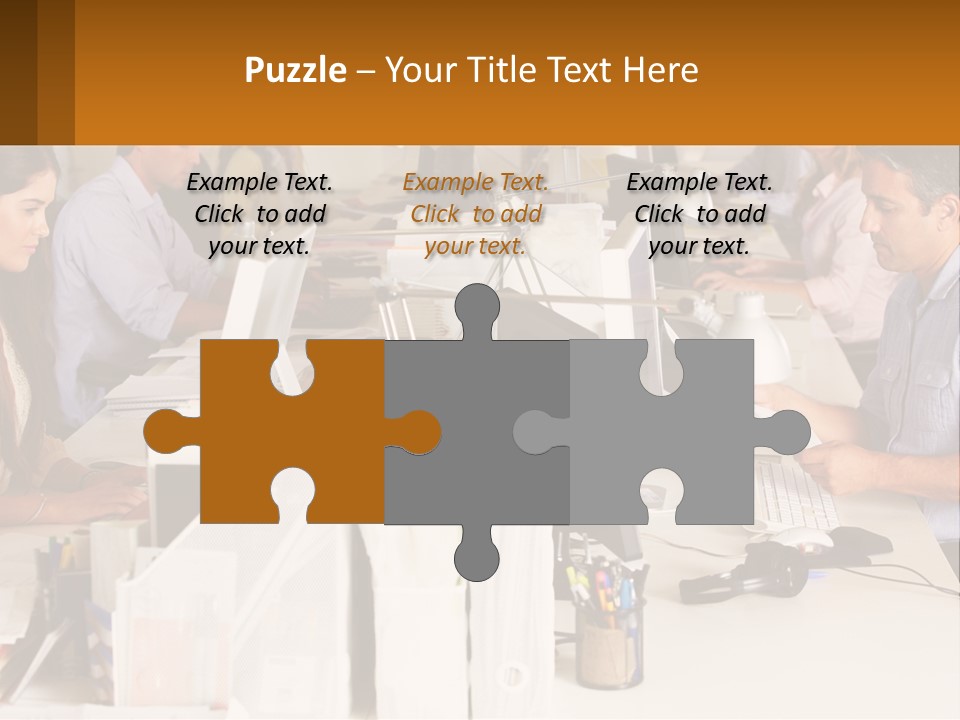 Ocean Woman Calm PowerPoint Template