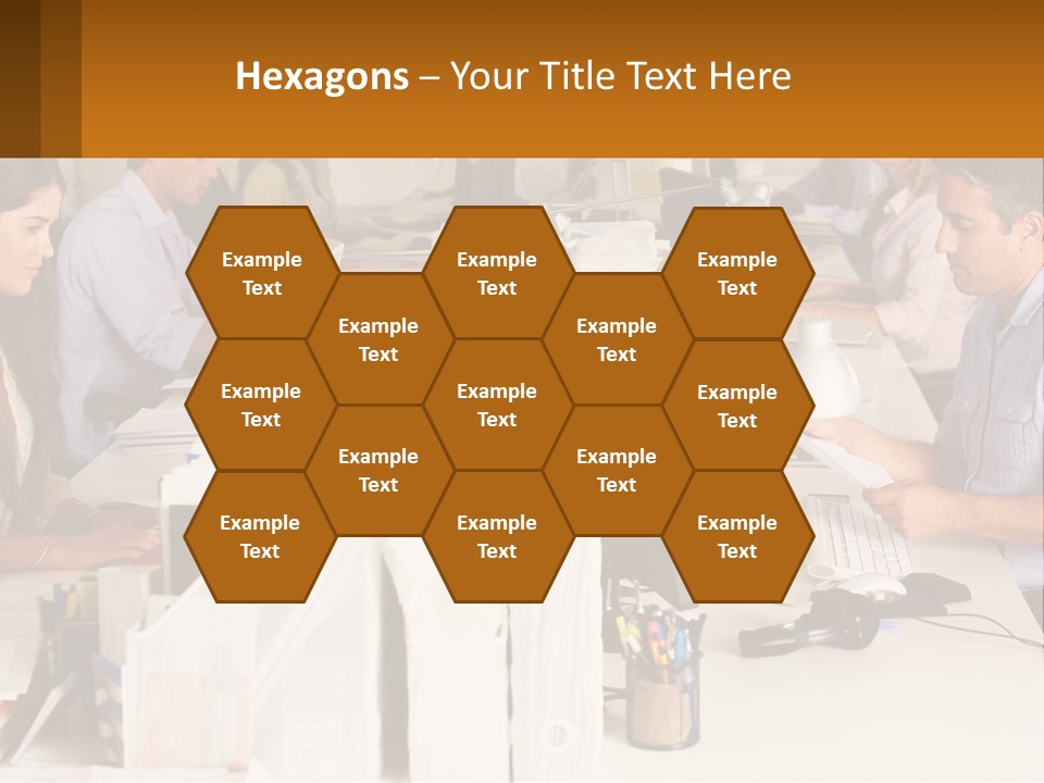 Ocean Woman Calm PowerPoint Template