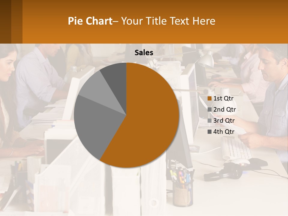 Ocean Woman Calm PowerPoint Template