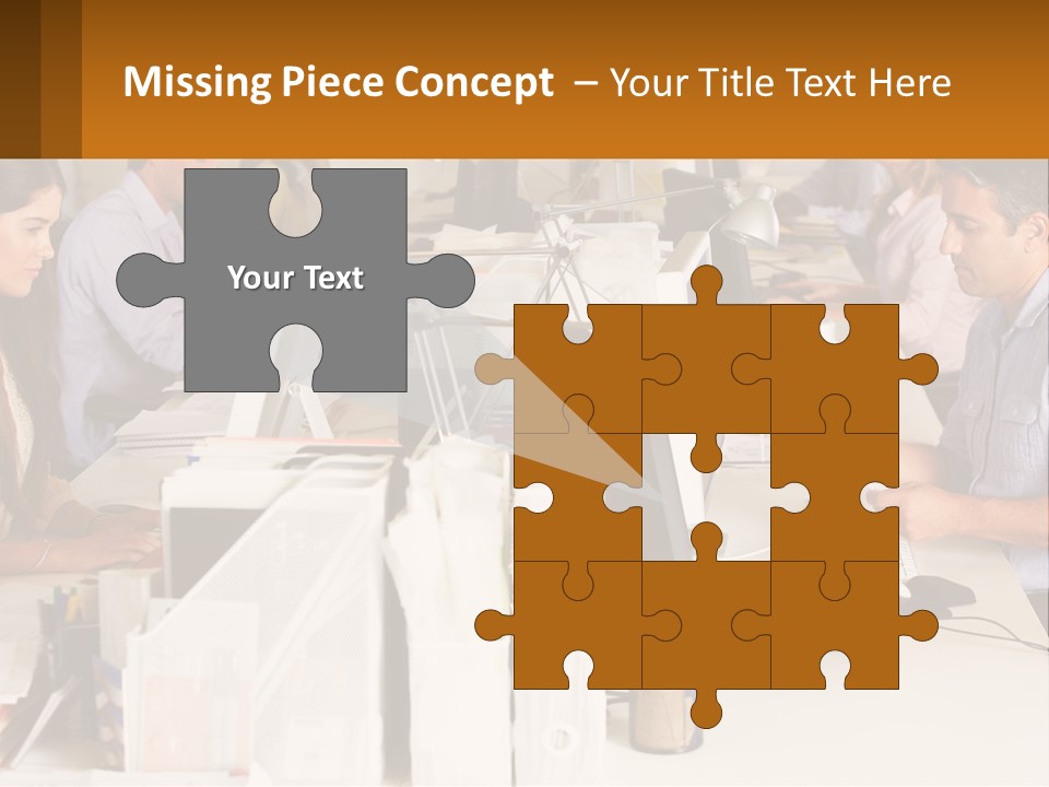 Ocean Woman Calm PowerPoint Template