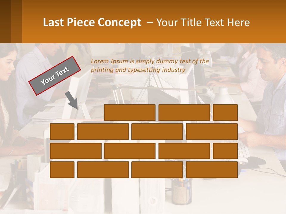 Ocean Woman Calm PowerPoint Template