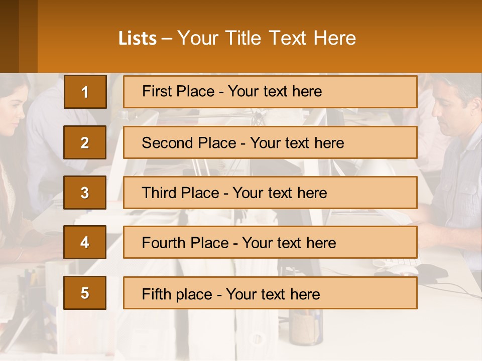 Ocean Woman Calm PowerPoint Template