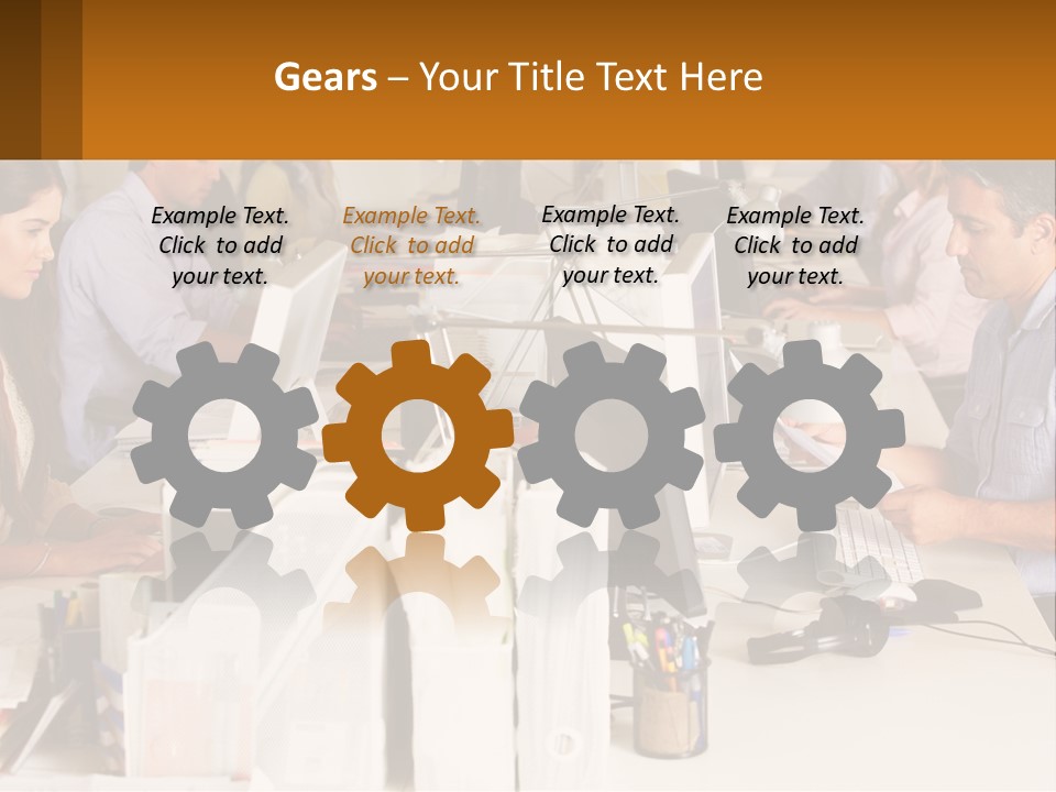 Ocean Woman Calm PowerPoint Template