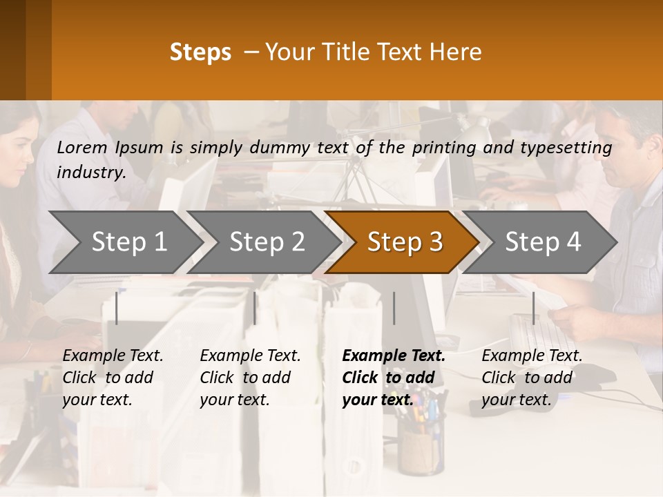 Ocean Woman Calm PowerPoint Template