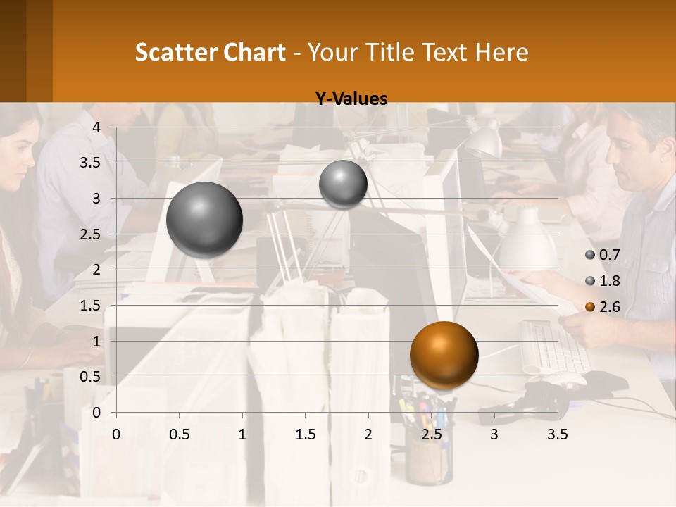 Ocean Woman Calm PowerPoint Template