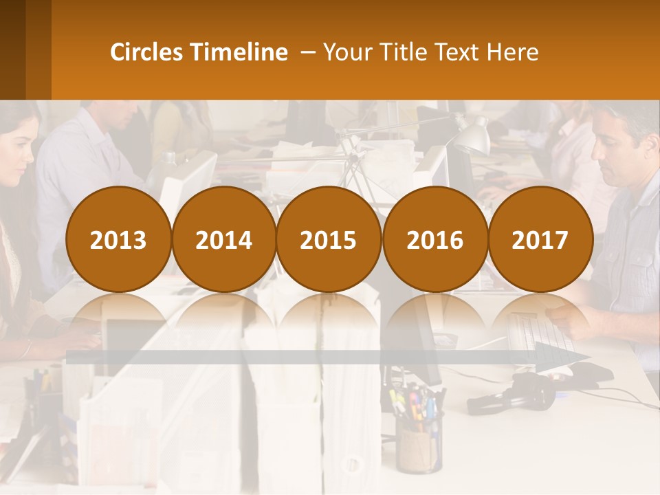 Ocean Woman Calm PowerPoint Template