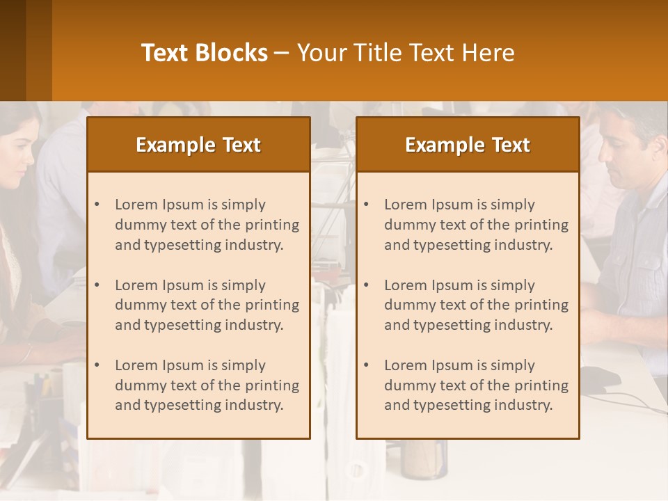 Ocean Woman Calm PowerPoint Template