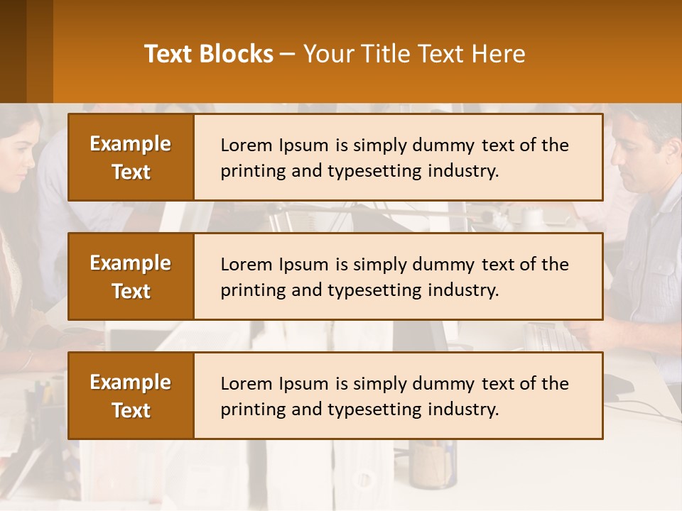 Ocean Woman Calm PowerPoint Template