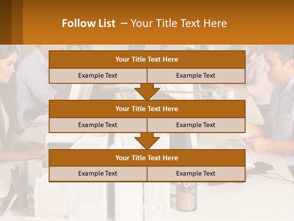 Ocean Woman Calm PowerPoint Template