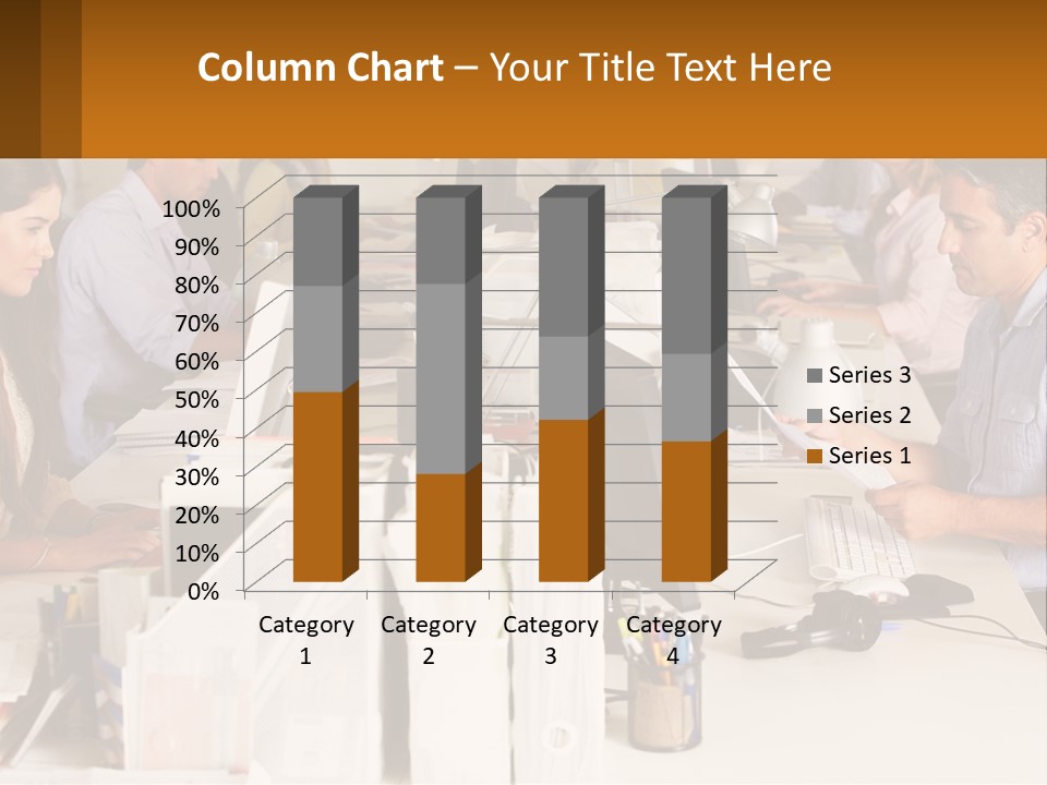 Ocean Woman Calm PowerPoint Template