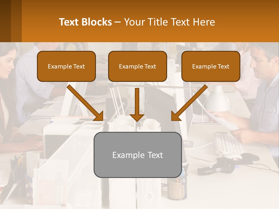 Ocean Woman Calm PowerPoint Template