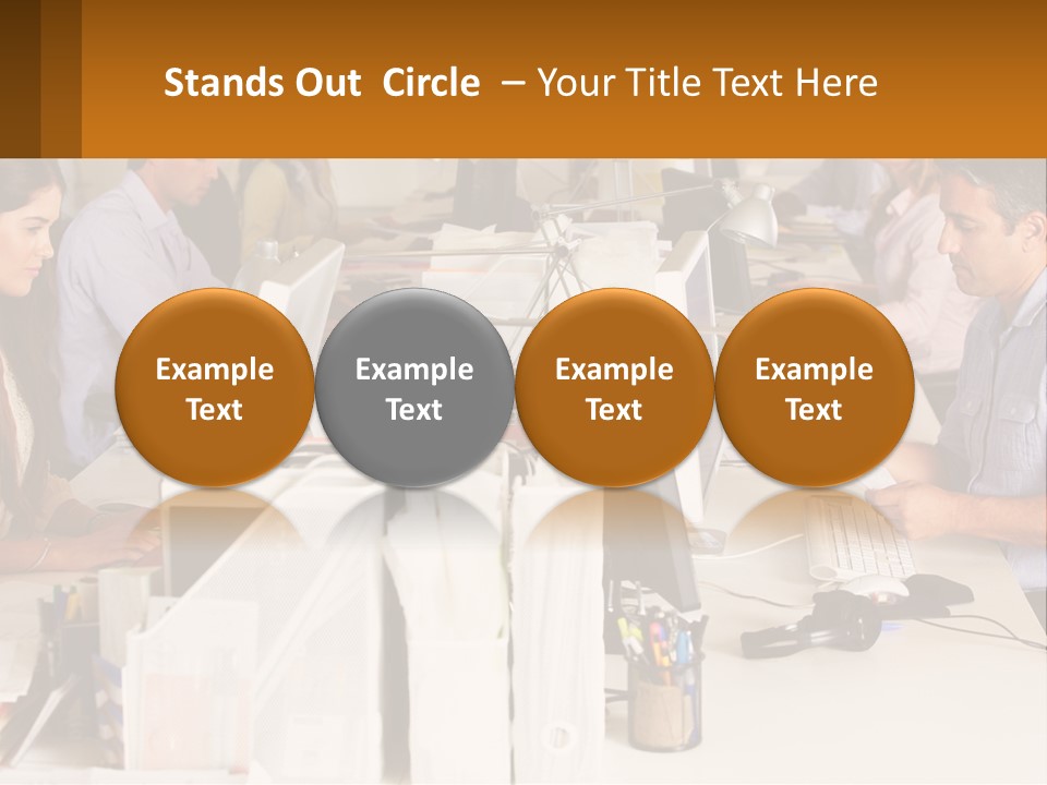 Ocean Woman Calm PowerPoint Template