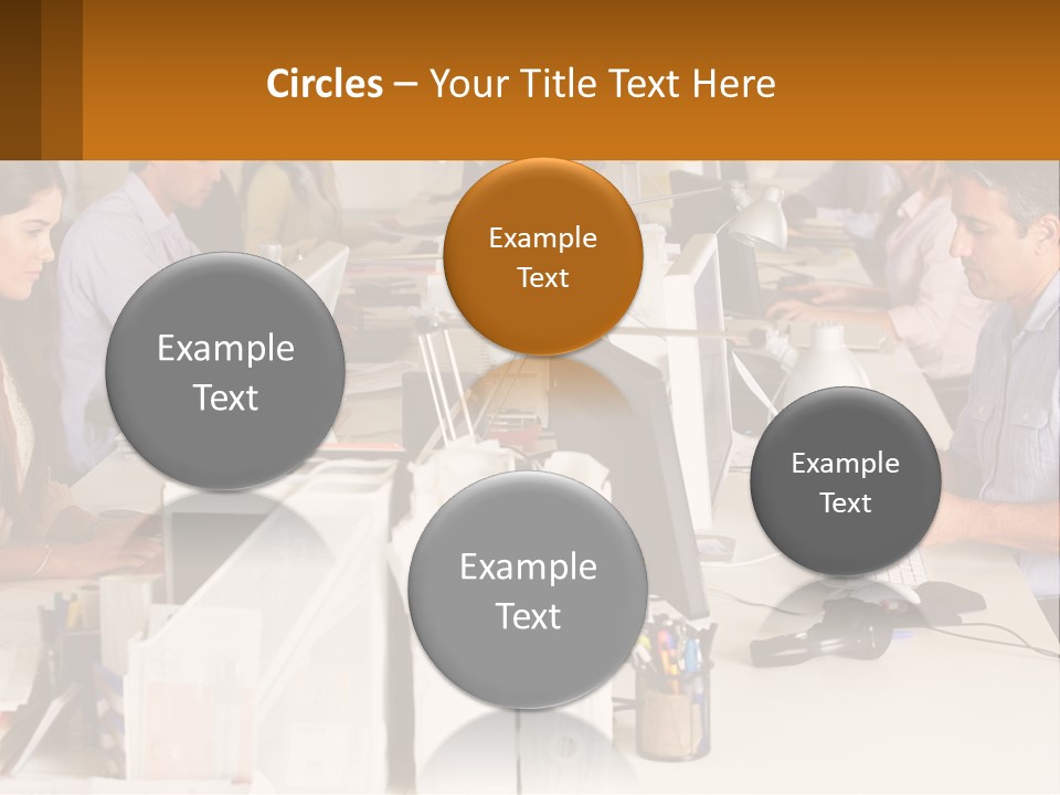 Ocean Woman Calm PowerPoint Template