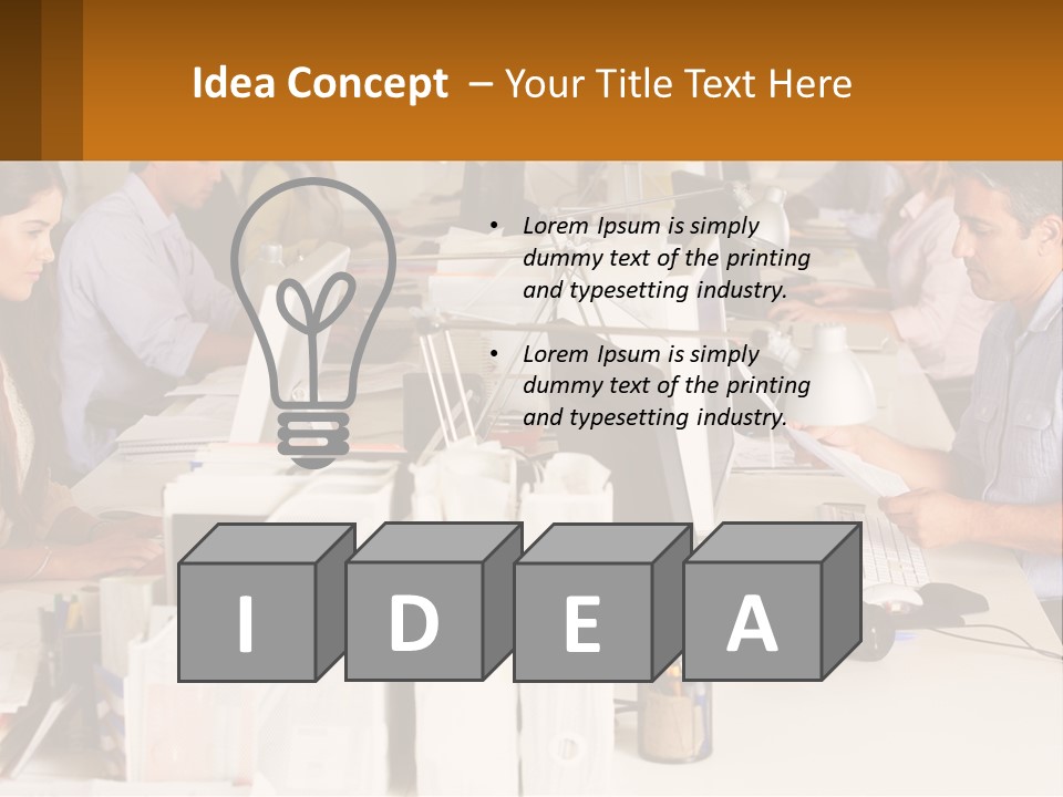 Ocean Woman Calm PowerPoint Template