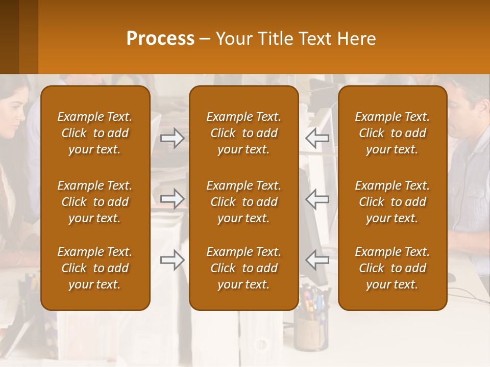 Ocean Woman Calm PowerPoint Template