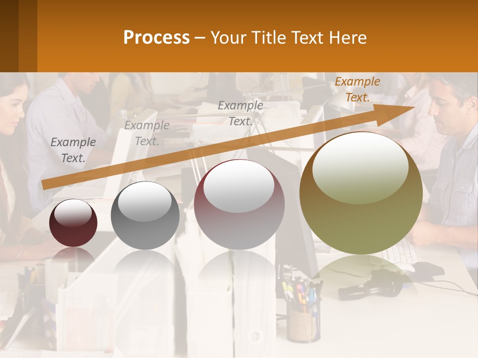 Ocean Woman Calm PowerPoint Template