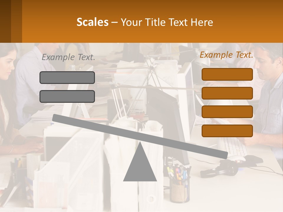 Ocean Woman Calm PowerPoint Template