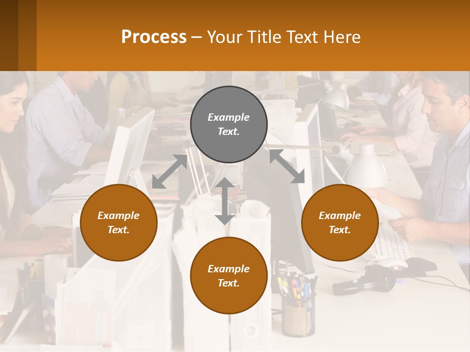 Ocean Woman Calm PowerPoint Template