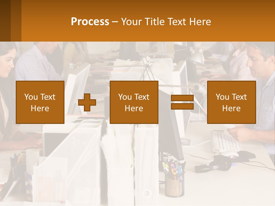 Ocean Woman Calm PowerPoint Template