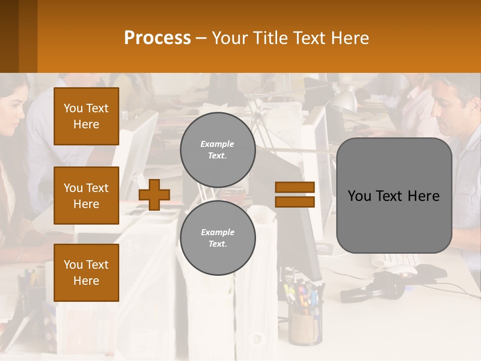 Ocean Woman Calm PowerPoint Template