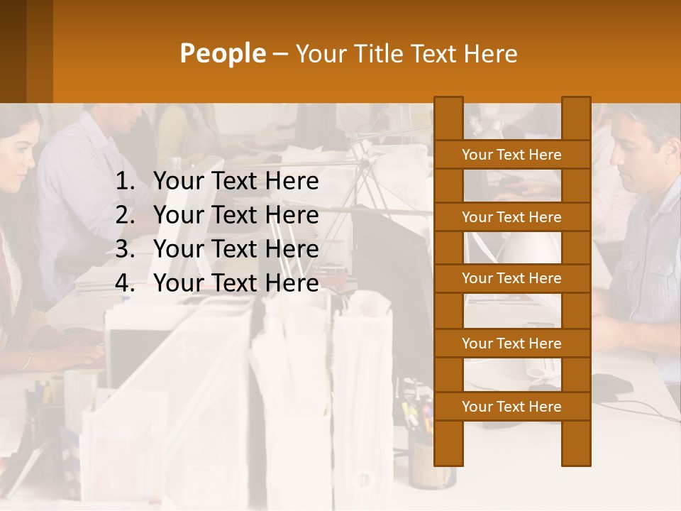 Ocean Woman Calm PowerPoint Template