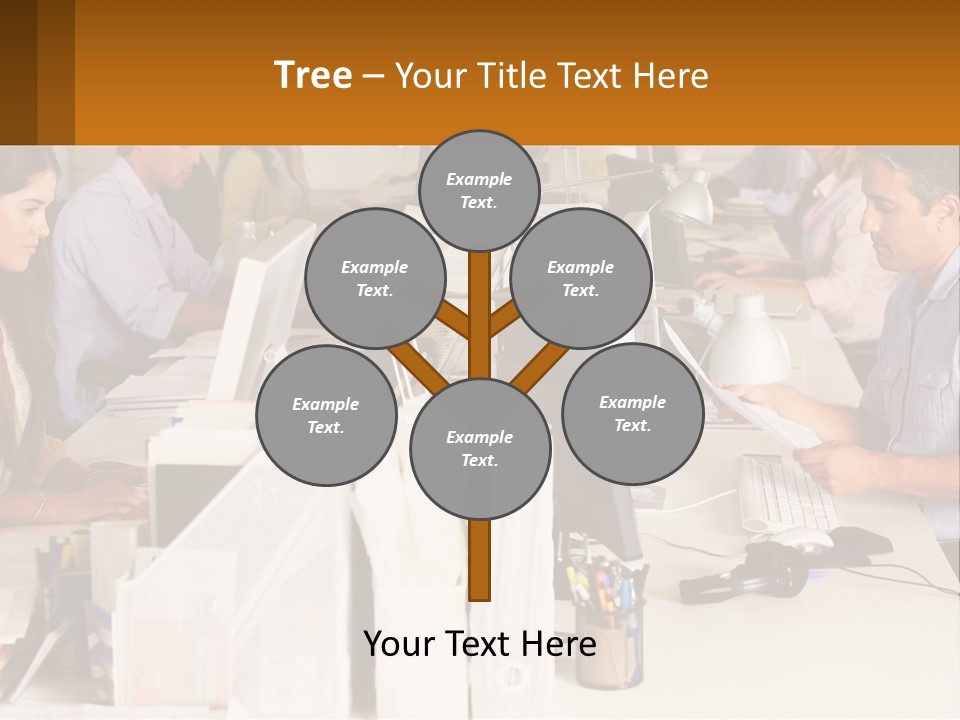 Ocean Woman Calm PowerPoint Template