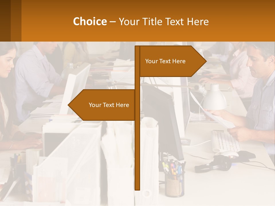 Ocean Woman Calm PowerPoint Template