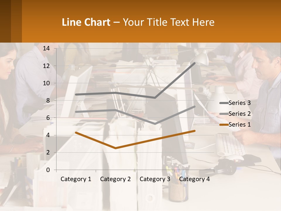 Ocean Woman Calm PowerPoint Template