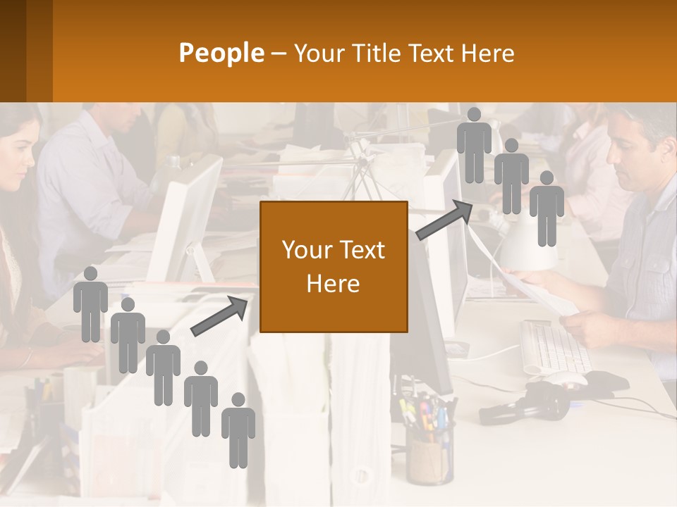 Ocean Woman Calm PowerPoint Template