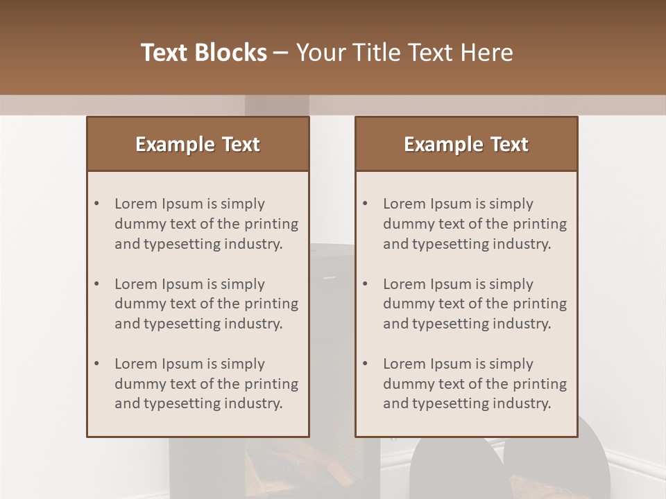 Parent Family Beach PowerPoint Template