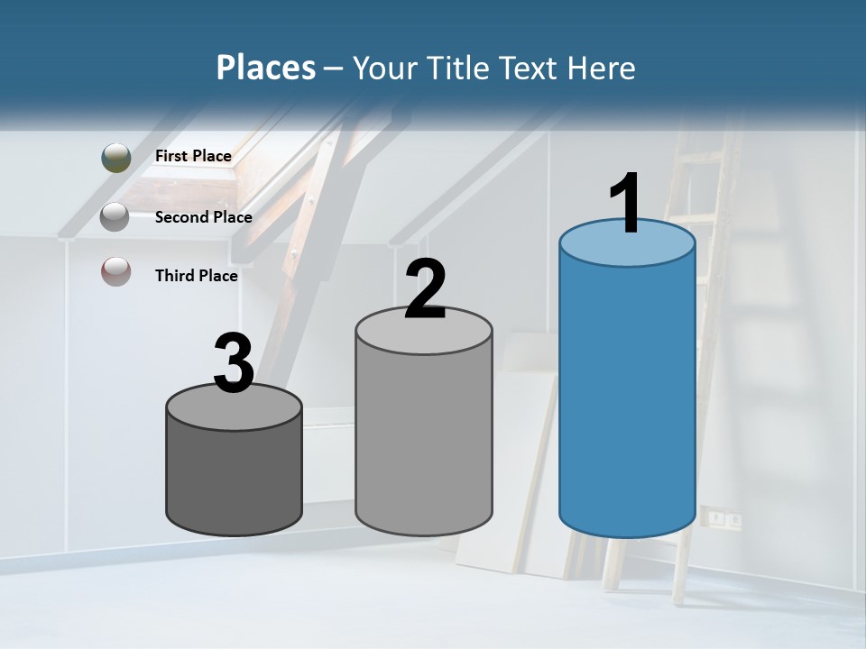 Pensioner Single Older PowerPoint Template