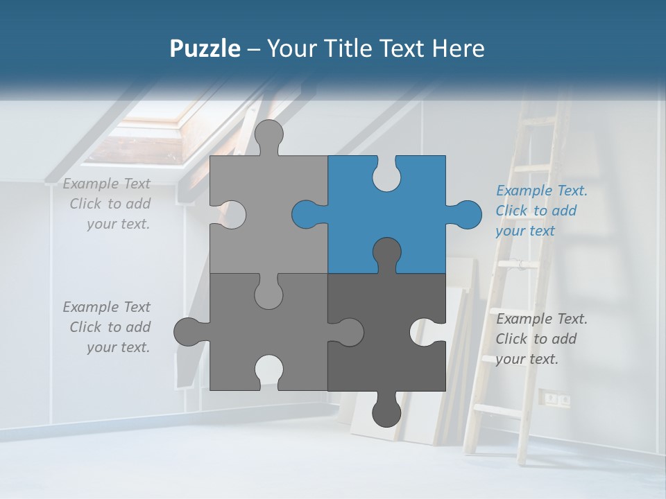 Pensioner Single Older PowerPoint Template