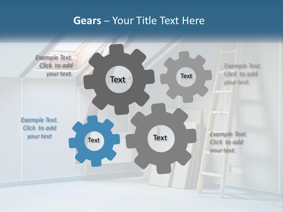 Pensioner Single Older PowerPoint Template